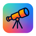 icon_art_telescope_gradient icon preview