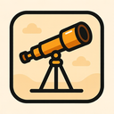 icon_art_telescope_iconic icon preview