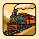 icon_art_train_retro icon preview