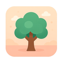 icon_art_tree_flat_pastel icon preview