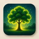 icon_art_tree_glow_effect icon preview