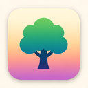 icon_art_tree_gradient icon preview