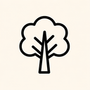 icon_art_tree_line_art icon preview
