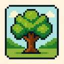 icon_art_tree_pixel_art icon preview