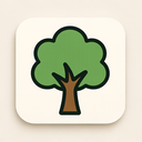 icon_art_tree_simplified icon preview