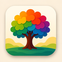 icon_art_tree_vibrant_colors icon preview