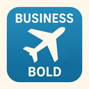 icon_business_airplane_bold icon preview