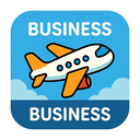 icon_business_airplane_cartoon icon preview