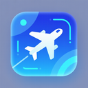 icon_business_airplane_futuristic icon preview