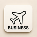 icon_business_airplane_minimalist icon preview