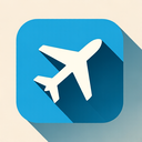 icon_business_airplane_shadow_effect icon preview