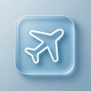 icon_business_airplane_transparent icon preview