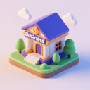 icon_business_bank_3d_isometric icon preview