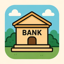 icon_business_bank_cartoon icon preview