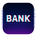 icon_business_bank_digital_glitch icon preview