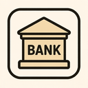 icon_business_bank_filled icon preview