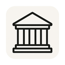 icon_business_bank_geometric icon preview