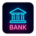 icon_business_bank_neon icon preview