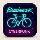 icon_business_bicycle_cyberpunk icon preview