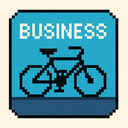 icon_business_bicycle_pixel_art icon preview