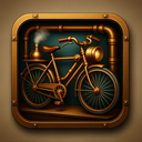 icon_business_bicycle_steampunk icon preview