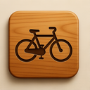 icon_business_bicycle_wooden icon preview