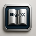icon_business_book_metallic icon preview