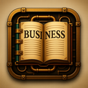 icon_business_book_steampunk icon preview