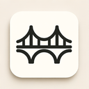 icon_business_bridge_minimalist icon preview