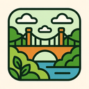 icon_business_bridge_organic_pattern icon preview