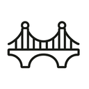 icon_business_bridge_outline icon preview