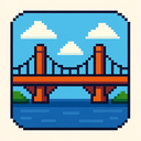 icon_business_bridge_pixel_art icon preview