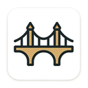 icon_business_bridge_simplified icon preview