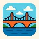 icon_business_bridge_vector icon preview