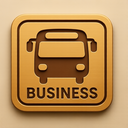 icon_business_bus_embossed icon preview