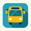 icon_business_bus_flat_design icon preview