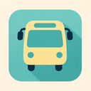 icon_business_bus_flat_pastel icon preview