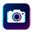 icon_business_camera_digital_glitch icon preview