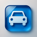 icon_business_car_glassy icon preview