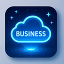 icon_business_cloud_futuristic icon preview