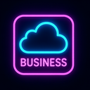 icon_business_cloud_neon icon preview