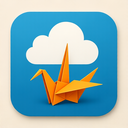 icon_business_cloud_origami icon preview