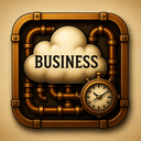 icon_business_cloud_steampunk icon preview