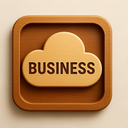 icon_business_cloud_wooden icon preview