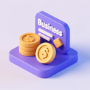 icon_business_coin_3d_isometric icon preview