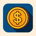 icon_business_coin_bold icon preview