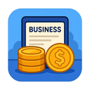 icon_business_coin_cartoon icon preview