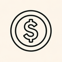 icon_business_coin_line_art icon preview