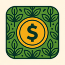 icon_business_coin_organic_pattern icon preview