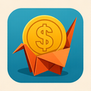 icon_business_coin_origami icon preview